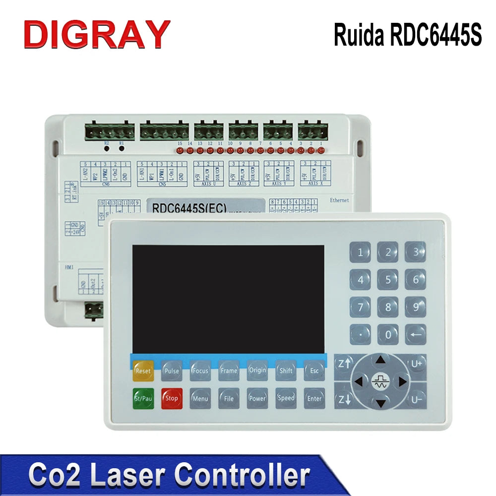 DIGRAY Ruida RDC6445G CO2 Laser Control Card Motherboard For CNC Laser Cutting Machine Control System RDC6445S