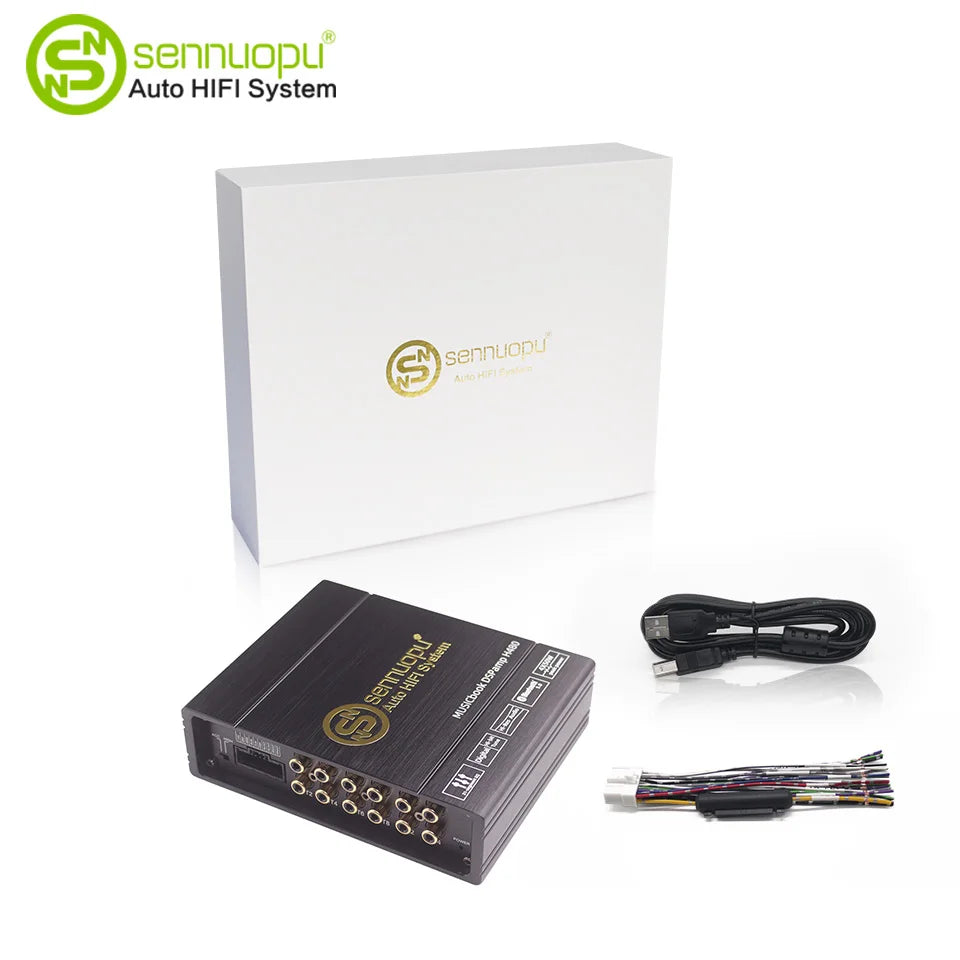 Sennuopu Car DSP Processor 4 Channel Amplifier 8 Channels Digital Sound Processors
