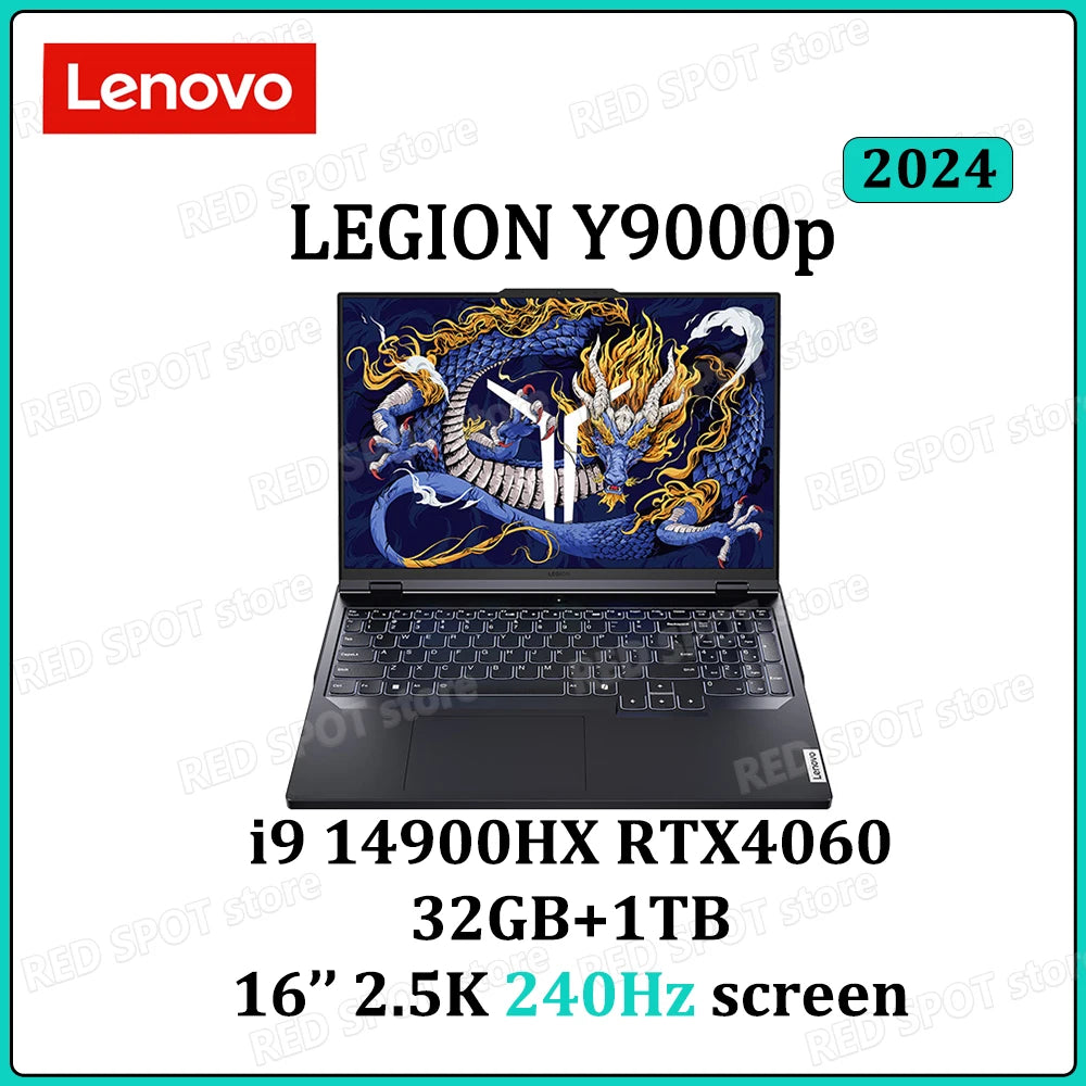 Lenovo LEGION Y9000P AI 2024 i9 14900HX RTX4060 32G+1TB 16inch 2.5K 240Hz