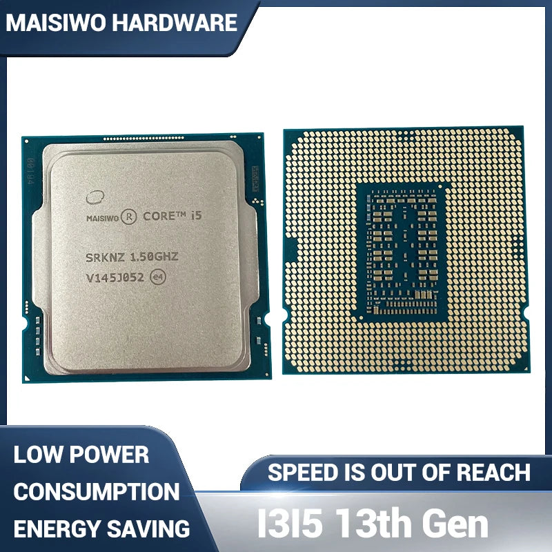 13th Gen Processor i3 13100 13100F 13100T i5 13400 13500 13600 13400F 13400T 13500T 13600T 13600K 13600KF CPU