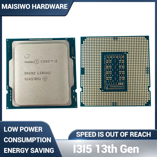 13th Gen Processor i3 13100 13100F 13100T i5 13400 13500 13600 13400F 13400T 13500T 13600T 13600K 13600KF CPU
