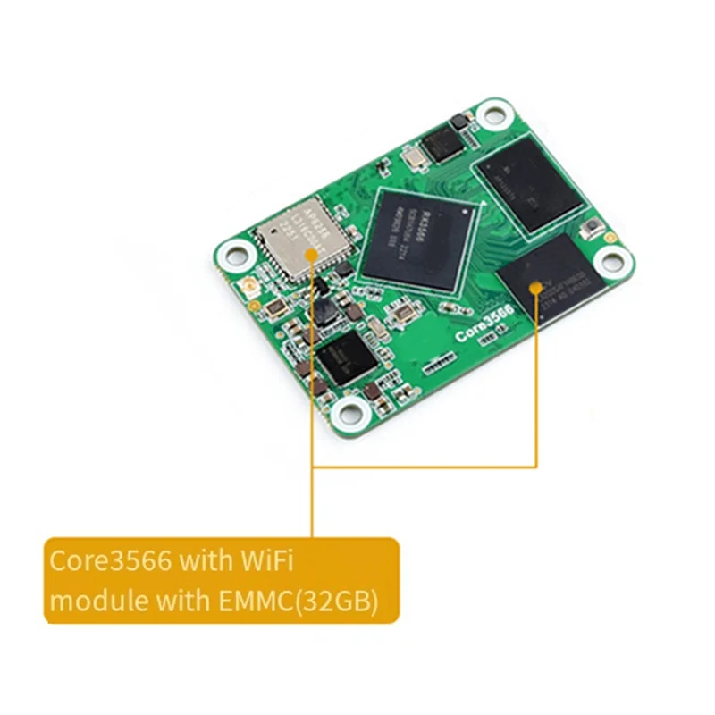 AAAEL-Core3566 Module Kit Rockchip RK3566 Quad-Core Processor High-Performance Computing For Raspberry Pi CM4