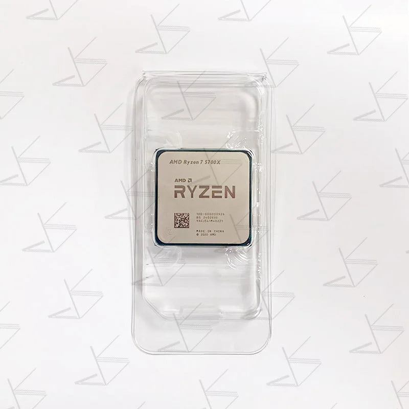New AMD Ryzen 7 5700X R7 5700X  3.4 GHz Eight-Core Sixteen-Thread CPU Processor 7NM L3=32M 100-000000926 Socket AM4