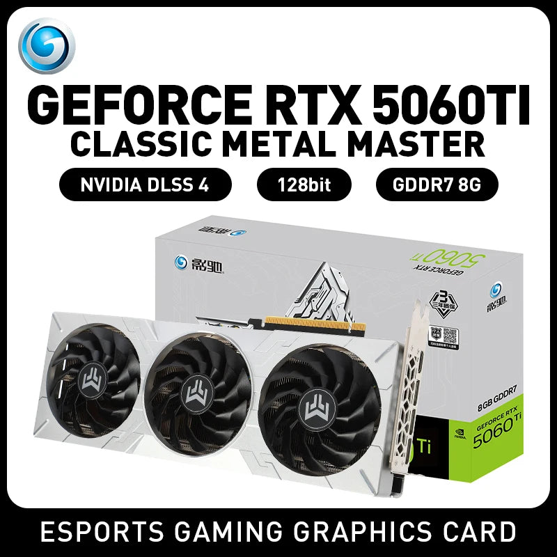 GALAX 5060ti rtx 5060 ti 256-bit GDDR7 Gaming Graphics Card Desktop placa de video Video Card RTX5060TI 8G