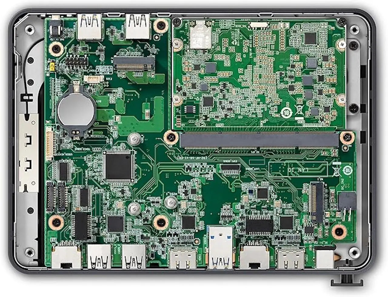 Intel 11 Gen Core i5-1135G7 Industrial Computer,up to 4.20 GHz,Bluetooth 5.2,2 HDMI for 4K,Dual LAN,Windows 11 Pro Mini PC
