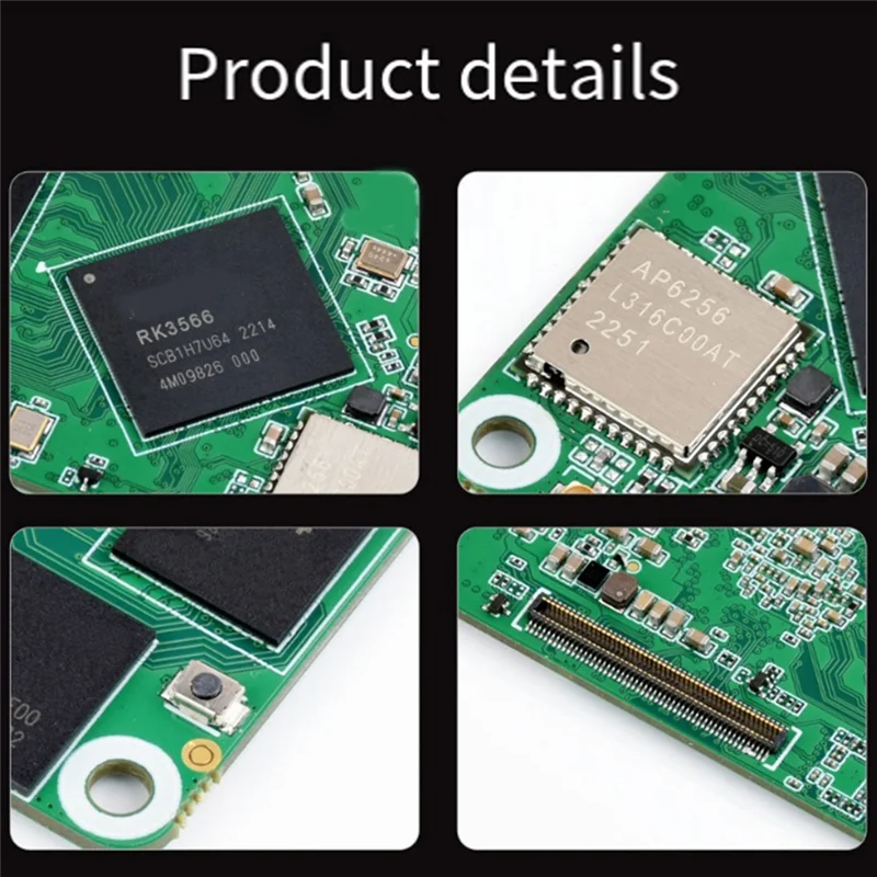 AAAEL-Core3566 Module Kit Rockchip RK3566 Quad-Core Processor High-Performance Computing For Raspberry Pi CM4