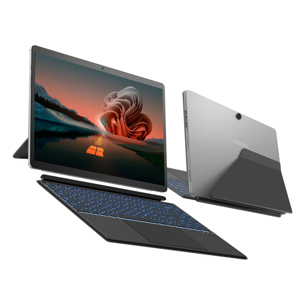 Ninkear T40 Laptop 2 in 1 Touch Screen Tablet Intel N100 14 Inch FHD 16GB DDR5 512GB SSD Computer Notebook Wifi 6 RGB Backlit