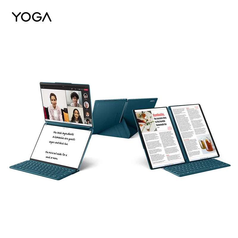 Lenovo YOGA Book 9i AI 2024 U7 13.3 Inch Dual TouchScreen 2.8k OLED 360° Flip Screen Newest
