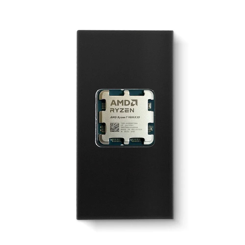 AMD Ryzen 7 9800X3D 4.7GHz 8-Core 16-Thread R7 9800X3D 4NM L3=96M Processor 120W Socket AM5 DDR5 NEW but without fan